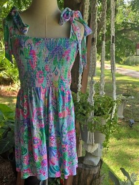 Lilly Pulitzer Rivera Romper In Me And My Zesty Print Size Large